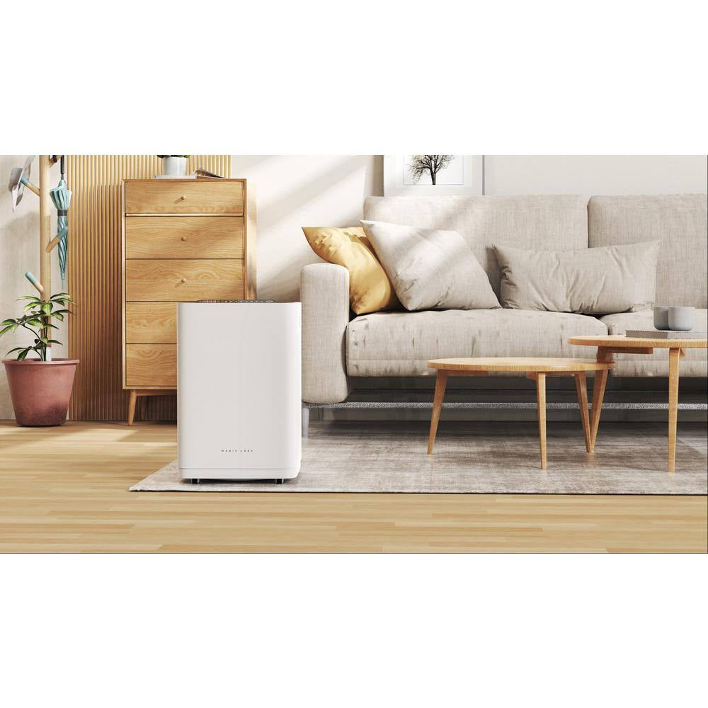 1937 Sq. Ft. Dual HEPA Filter Air Purifier, in White