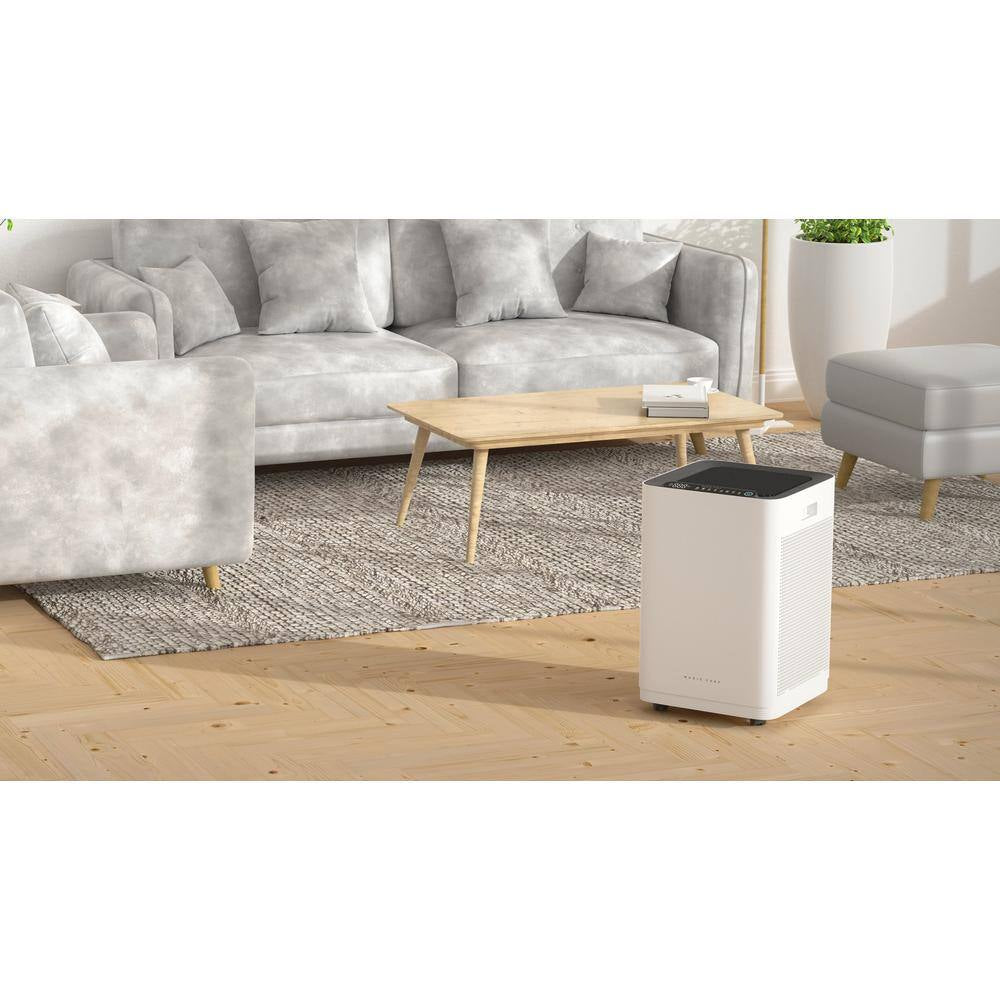 1937 Sq. Ft. Dual HEPA Filter Air Purifier, in White