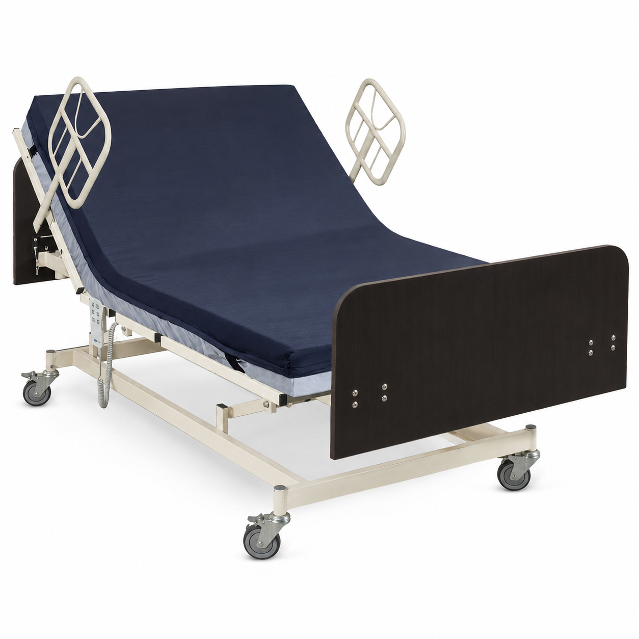Ultra Wide Full Electric Bariatric Adjustable Hospital Bed - 14"-30" Height Range, 36”-42”-48” Width, 80”-88” Length 550 Lbs